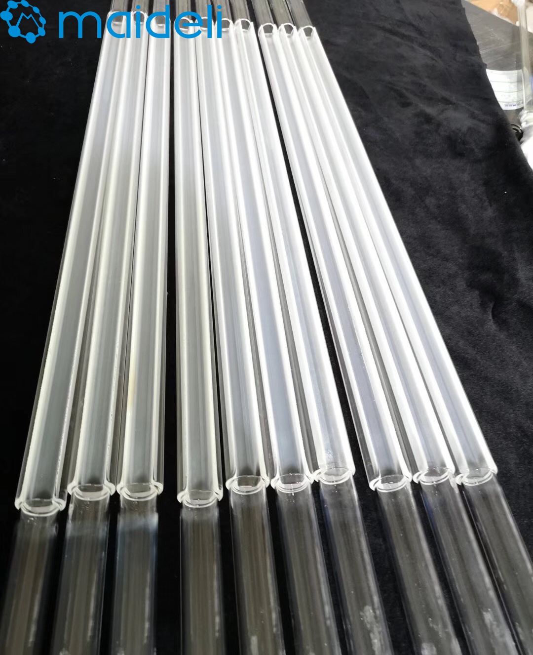 Transparent Quartz Glass Tubes